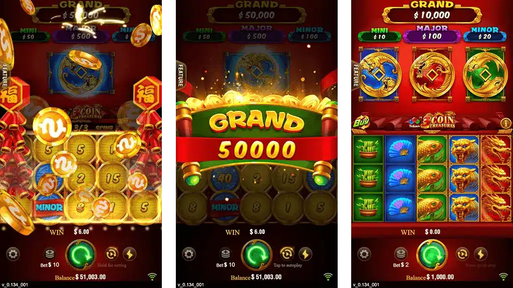 3 Coins 7Slot Bonus